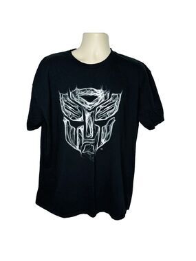 Transformers Autobot Men's Graphic‎ Short Sleeve T-Shirt Size XXL